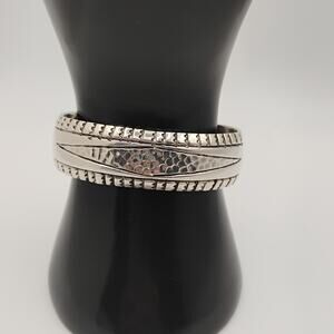 Native American HRM Harry Morgan Navajo Cuff in Sterling Silver